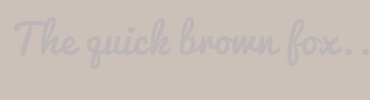 Image with Font Color BCB7B6 and Background Color CCC1B8